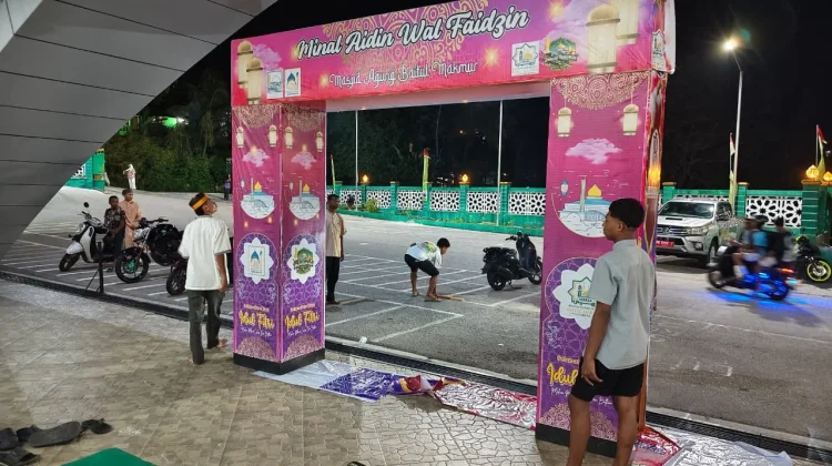 Panitia Masjid Agung Fakfak Siapkan Sambut Idul Fitri