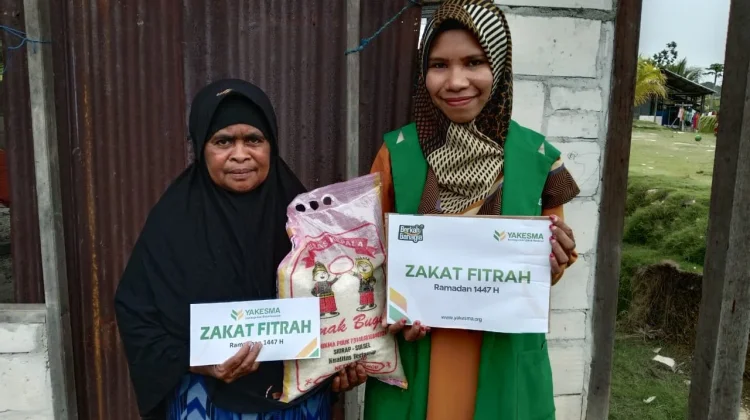 Yakesma Fakfak Distribusikan Zakat Kepada Masyarakat di Pulau Panjang