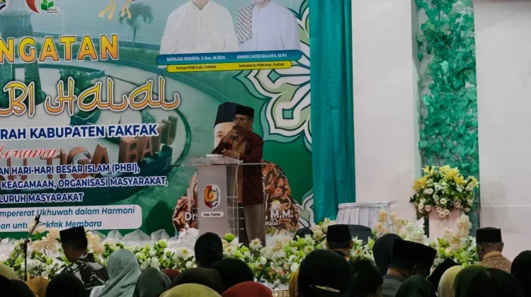 PHBI Fakfak Tekankan Nilai Toleransi Halal Bihalal