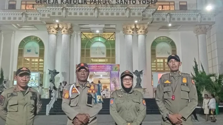 Ibadah Kamis Putih Santo Yosep Fakfak Berjalan Aman