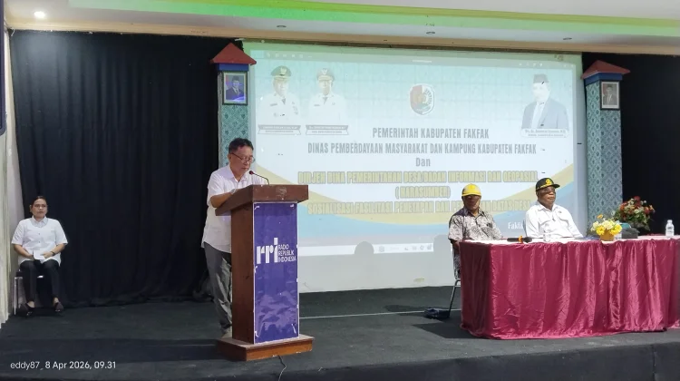 Pemerintah Fakfak Perkuat Tata Kelola Melalui Sosialisasi Batas Desa