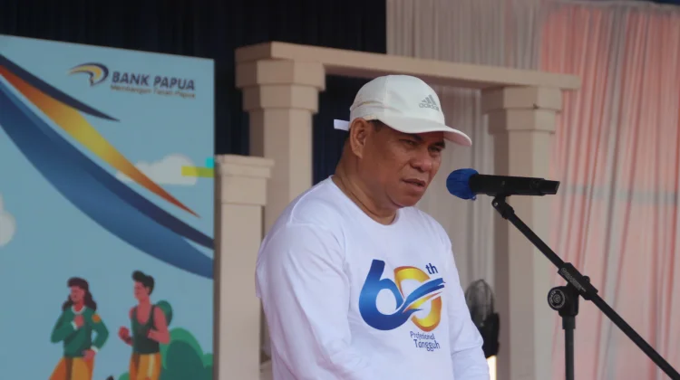 Bupati Samaun Dahlan Apresiasi Fun Walk HUT ke-60 Bank Papua