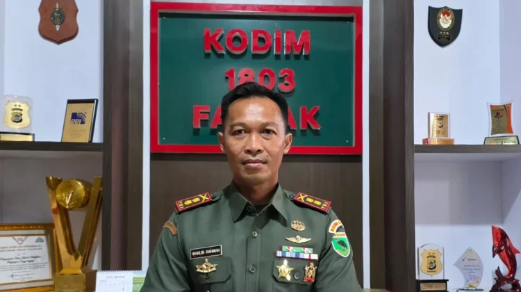 Dandim 1803/Fakfak Instruksikan Babinsa Data Warga untuk Operasi Katarak