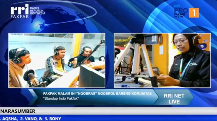 Stand Up Indo Fakfak Ajak Anak Muda Berani Tampil dan Berkarya Positif