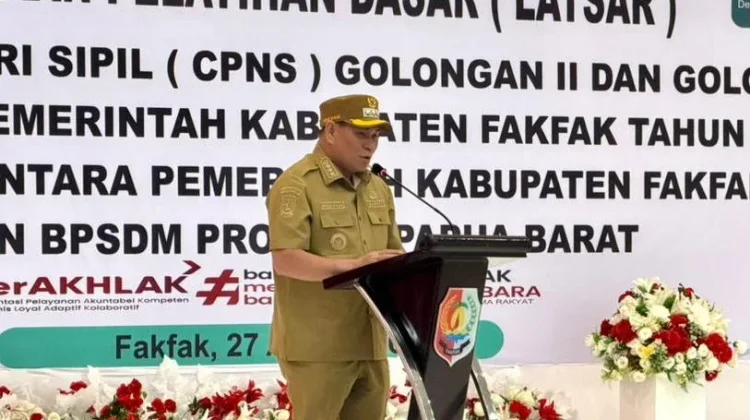 Bupati Fakfak Buka Latsar CPNS Tahun 2026