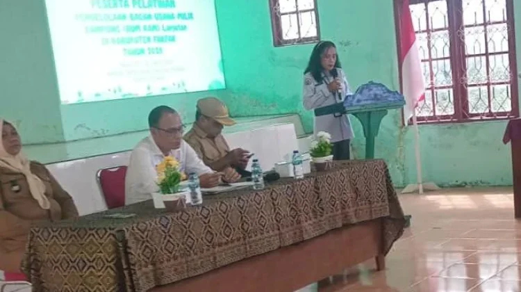 DPMK Fakfak Gelar Pelatihan BUMKAM Angkatan Ketiga