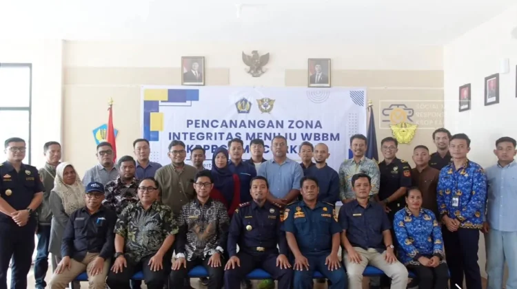 KSOP Fakfak Dukung Pencanangan Zona Integritas Bea Cukai