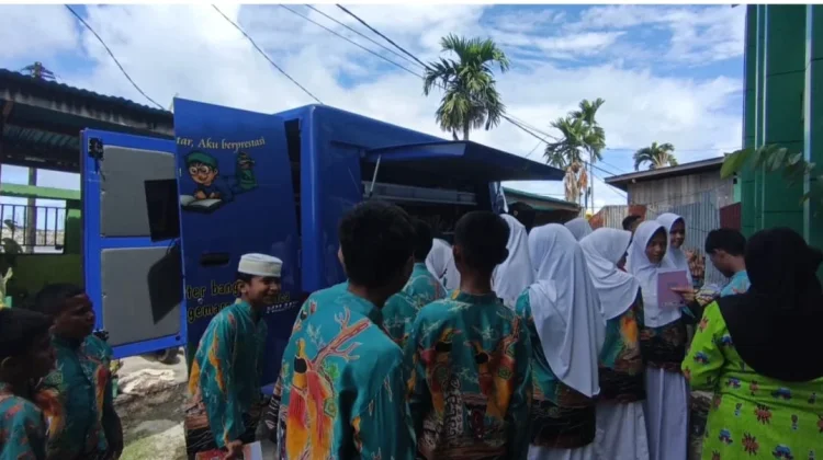 Perpustakaan Keliling Jadi Solusi Hadapi Pengaruh Gadget