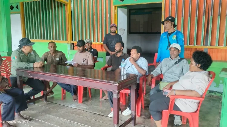 Dinas Perkebunan Fakfak Verifikasi Langsung Usulan Musrenbang Distrik
