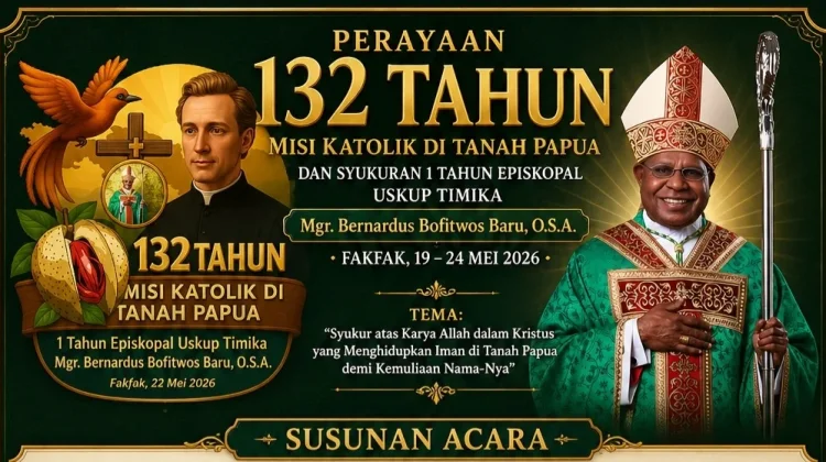 Prosesi Adat dan Religi Akan Warnai Perayaan 132 Tahun Misi Katolik