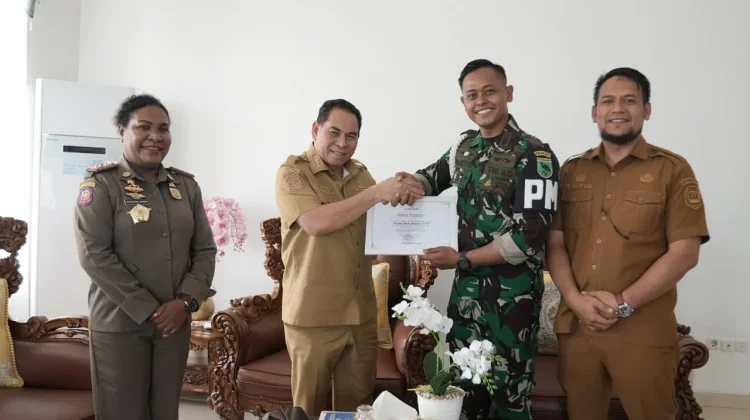 Bupati Samaun Dahlan Apresiasi Semangat Literasi Kapten Cpm Prasetyo