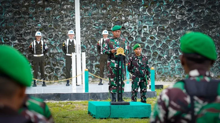 Korem 182/JO Gelar Upacara Harkitnas 2026 di Fakfak