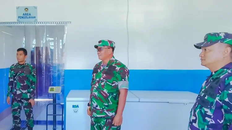 Danrem Jazirah Onim Tinjau Dapur Gizi Pegunungan Arfak