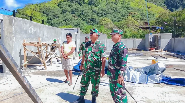 Danrem Jazirah Onim Tinjau Lahan Koperasi Merah Putih