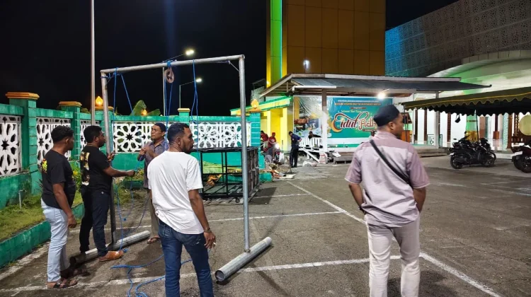 Pengurus Masjid Agung Kompak Siapkan Pelaksanaan Idul Adha