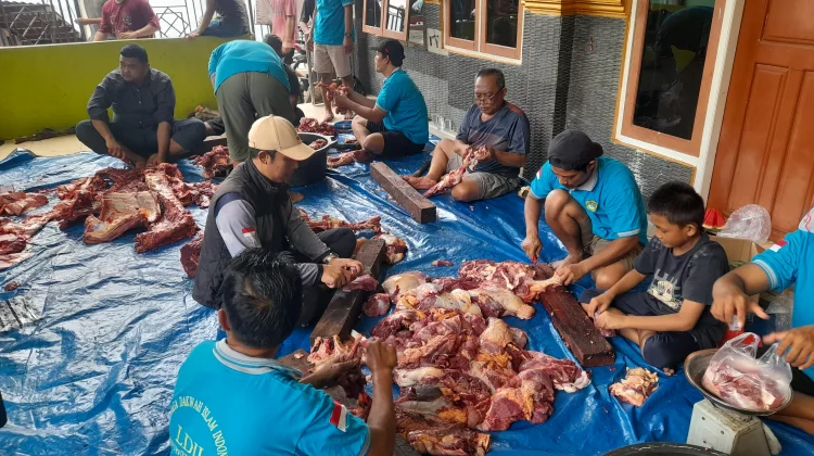 LDII Kabupaten Fakfak Sukses Laksanakan Penyembelihan Sepuluh Hewan Kurban
