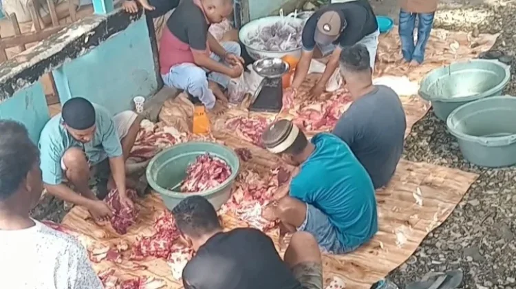 Masjid Mukmin Almuqaromah Apresiasi Sumbangan Hewan Kurban