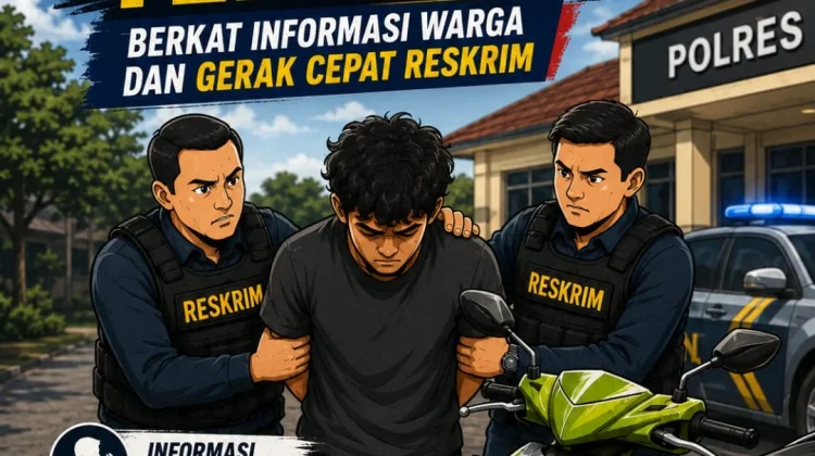 Begini Kronologi Pengungkapan Curanmor di Fakfak, Distrik Pariwari