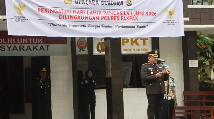 Kapolres Fakfak Ajak Implementasikan Nilai Pancasila dalam Tugas