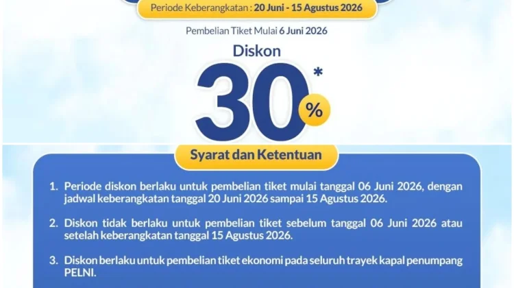 Agus Zuldi Ajak Masyarakat Manfaatkan Diskon Tiket PELNI