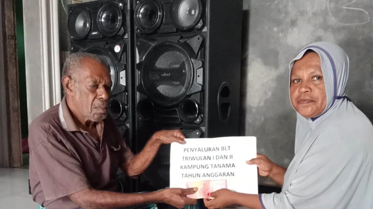 Dana Kampung Cair, RT Langsung Salurkan BLT Warga