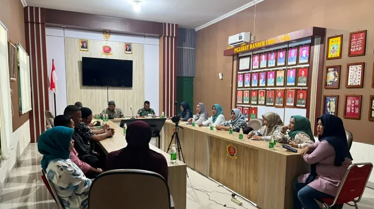 Persit Kodim Fakfak Siap Berpartisiapasi pada Kegiatan Islam Masuk Papua