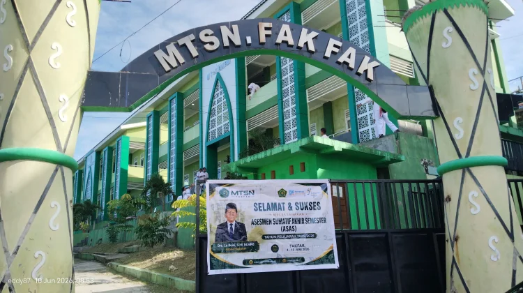 Peminat Membludak, MTs Negeri Fakfak Batasi Penerimaan Siswa Baru