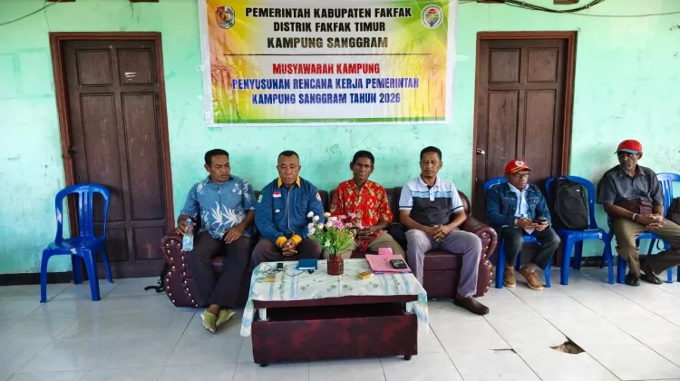 Kampung Sanggram Gelar Musyawarah Penyusunan RKP Kampung Tahun 2026