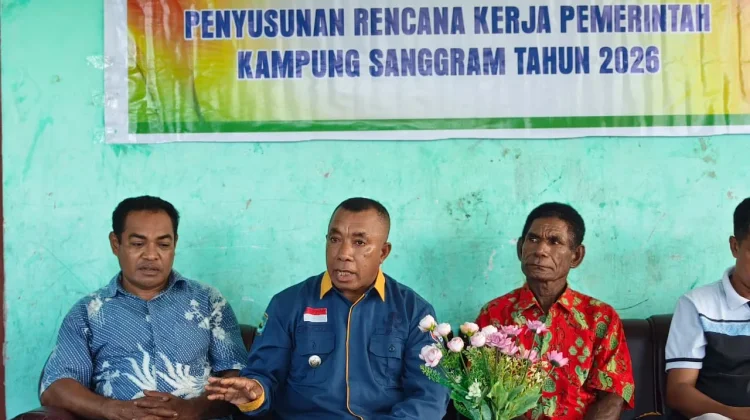 Kepala Distrik Fakfak Timur Minta Dukungan Warga dalam Membangun Kampung