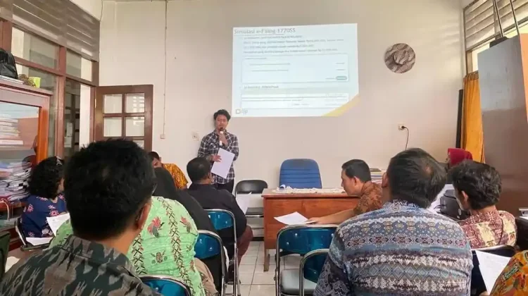KP2KP Fakfak Edukasi Pelaporan Pajak Berbasis Digital