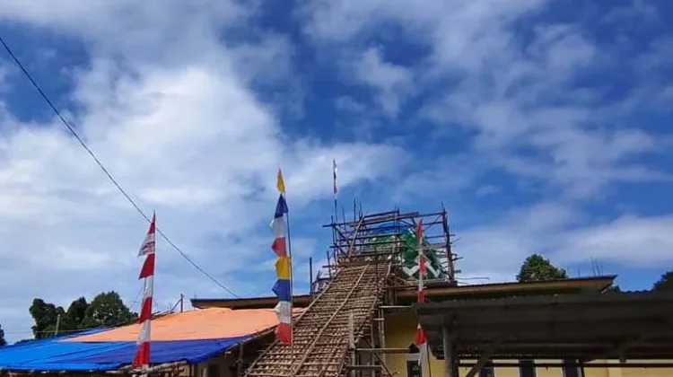 Persiapan Pemancangan Tiang Alif Gubah Masjid Terus Dimatangkan Warga