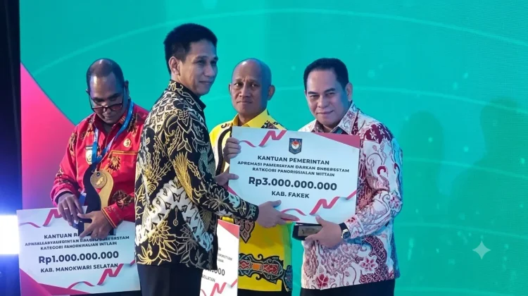 Pemkab Fakfak Raih Juara I Pengendalian Inflasi Regional Papua 2026