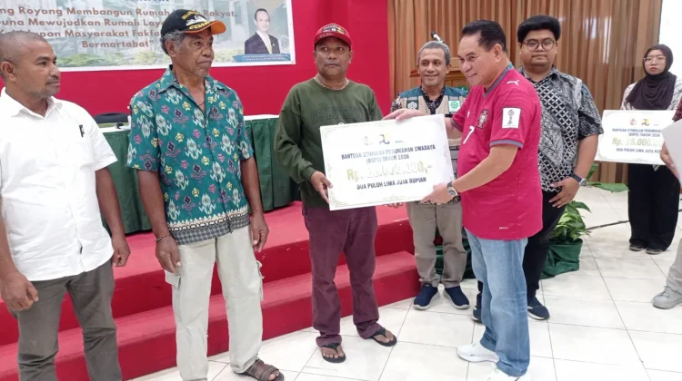 Bupati Fakfak Luncurkan Program BSPS Seribu Unit Tingkatkan Kualitas Hunian