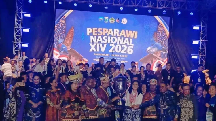 Sulawesi Utara Raih Juara Umum Pesparawi Nasional di Papua Barat