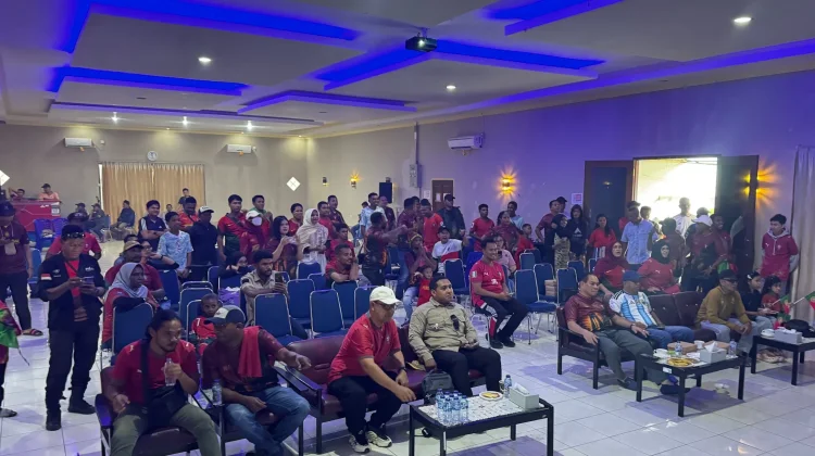 Bupati Fakfak Nobar Portugal Lolos Babak Enam Belas Besar Piala Dunia