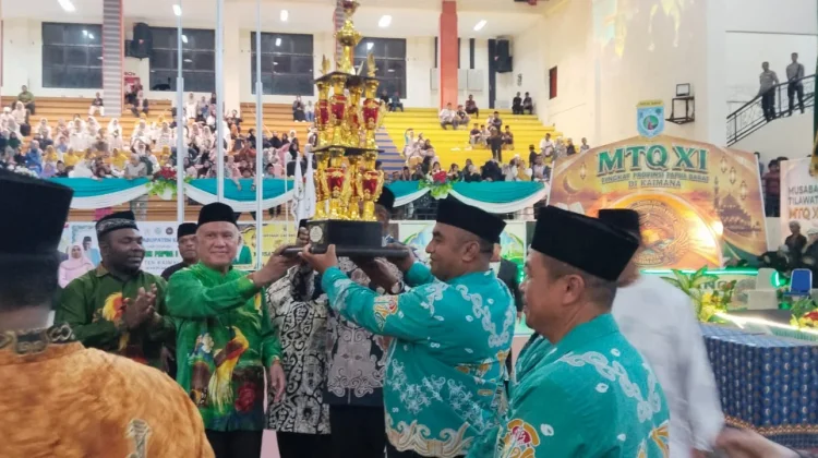Fakfak Raih Juara Umum MTQ Papua Barat Kesebelas di Kaimana