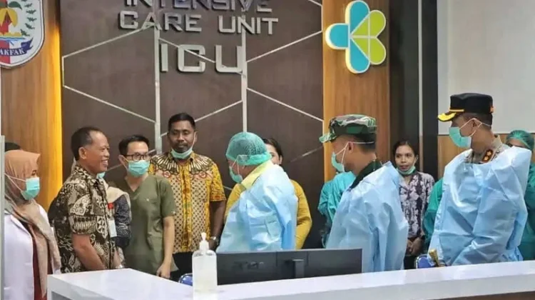 Dandim Fakfak Hadiri Peresmian Fasilitas Kesehatan Modern