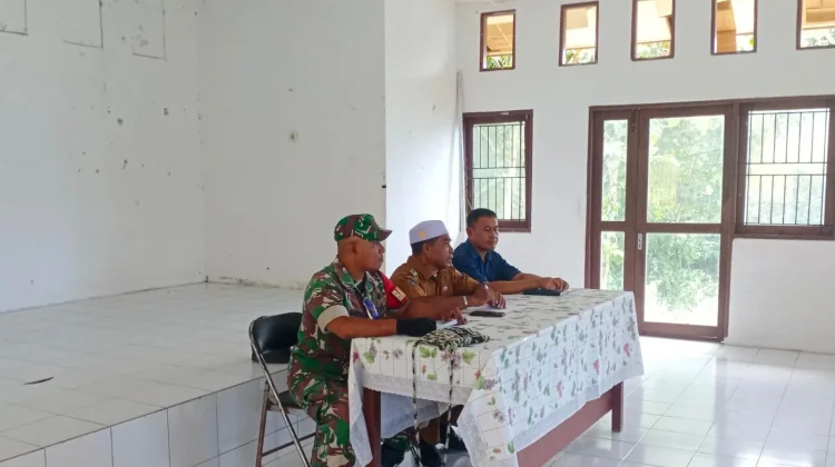 Sinergi TNI dan Pemerintah Distrik Perkuat Persiapan Peringatan HUT Kemerdekaan