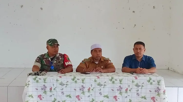 Babinsa Hadiri Rapat Persiapan HUT Kemerdekaan RI Bersama Pemerintah Distrik