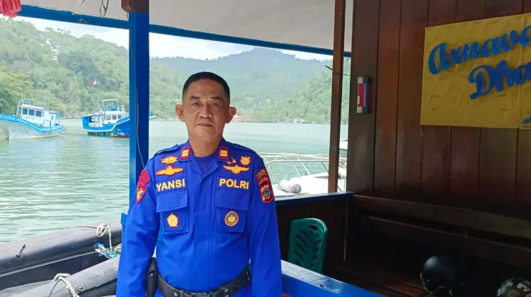 Kasat Polair Polres Fakfak Imbau Nelayan Waspadai Gelombang Laut yang Tidak Tentu