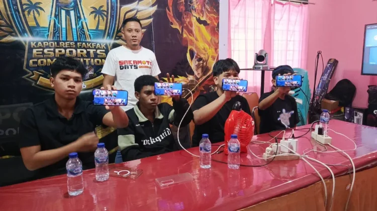 Tim Pioneer Polres Fakfak Juara Esport Mobile Legends Kapolda Cup 2026