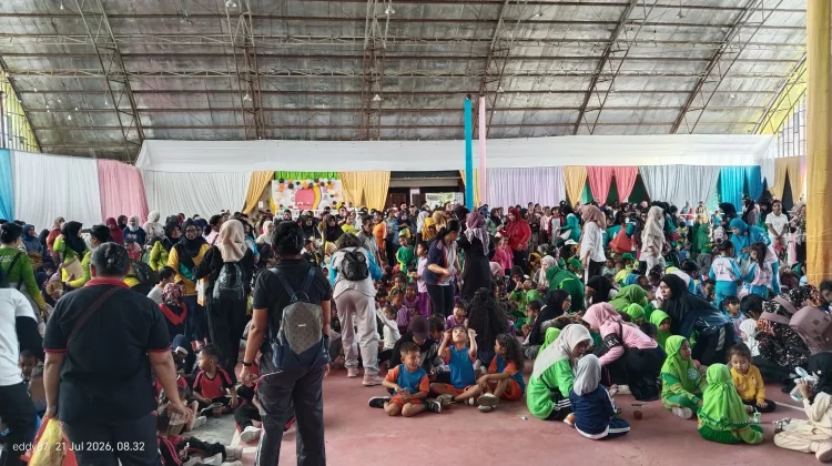 Sebanyak 827 Anak Meriahkan Peringatan Hari Anak Nasional di Fakfak
