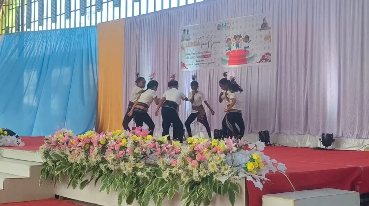 DP3AP2KB Fakfak Meriahkan Hari Anak Nasional lewat Lomba Tari Kreasi Sekolah