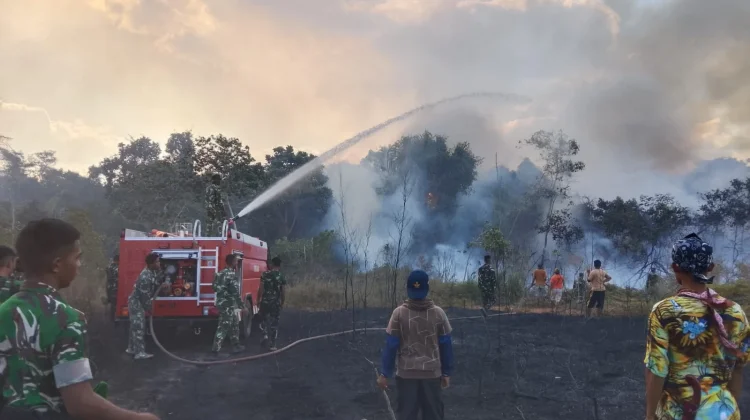 Dandim 1803/Fakfak: Sinergi Pemerintah, Aparat, dan Masyarakat Kunci Atasi Karhutla