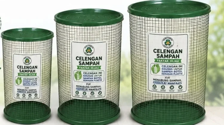 Bank Sampah Fakfak Hijau Bangun Budaya Pilah Sampah lewat Celengan Sampah