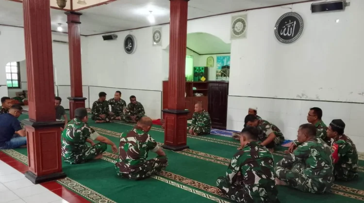 Kodim Fakfak Gelar Doa Bersama jelang Latihan Operasi TNI Terintegrasi