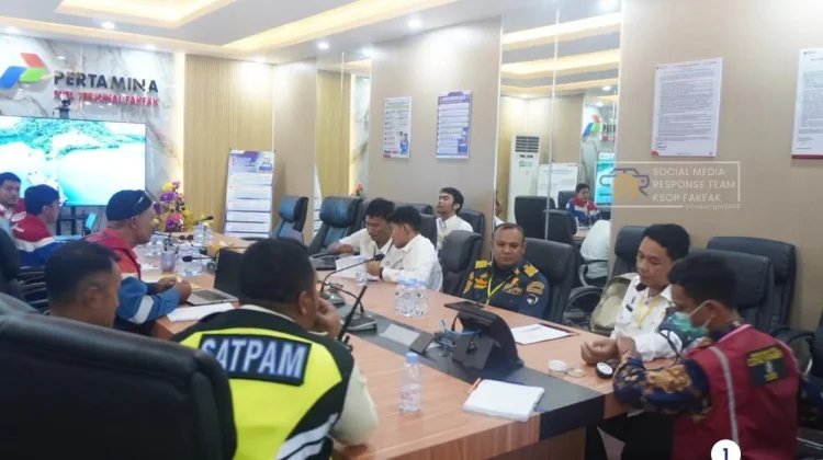 KSOP Fakfak Dukung Operasional Terminal Khusus Pertamina Lebih Optimal