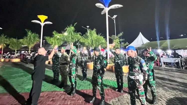 Kodim Fakfak Amankan Puncak Peringatan 666 Tahun Islam Papua