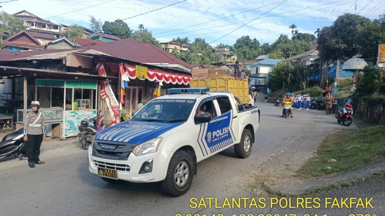 Polres Fakfak Kerahkan 50 Personel Amankan Gerak Jalan HUT RI
