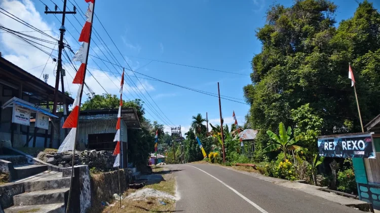 Semarak Kemerdekaan RI Terlihat di Kampung Sekru Tuare